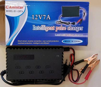 7A Battery Charger Intelligent Portable New