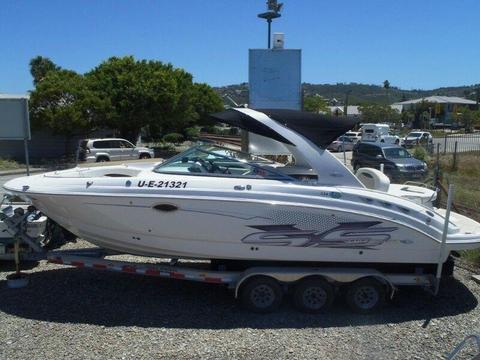 Chaparral 287 SSX powered by a 8.2 Mag Mercruiser Inboard