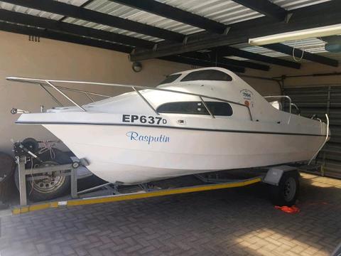 Flamingo 180.Fully rigged with 115hp Mariner Saltwater series