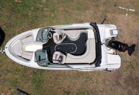 Sensation 18 foot 125 Mercury