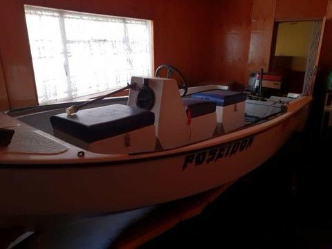 Open River Boat with 30hp Boat for Sale
