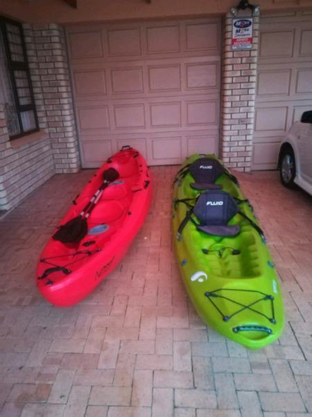 Wanted Fluid Kayaks!!