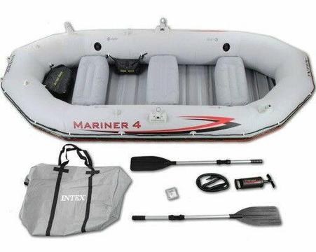 Inflatable Boat Intex Mariner 4 for sale. Used only once. R2500