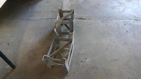 Outboard brackets stainless
