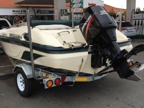 125 Hp Mercury 18ft Raven Infinity Bow Rider