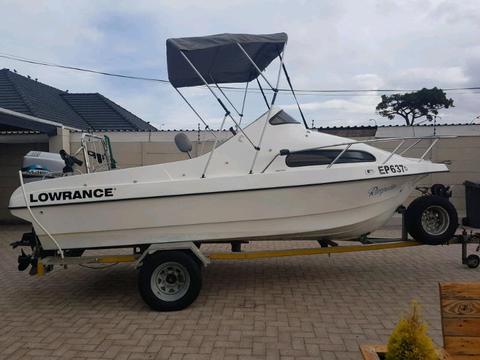 Flamingo 180 (18ft) + 115hp Mariner Saltwater series.Fantastic Condition-R125000