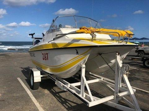 Invader Cat 14'6 with 2 x 40Hp Yamaha Motors