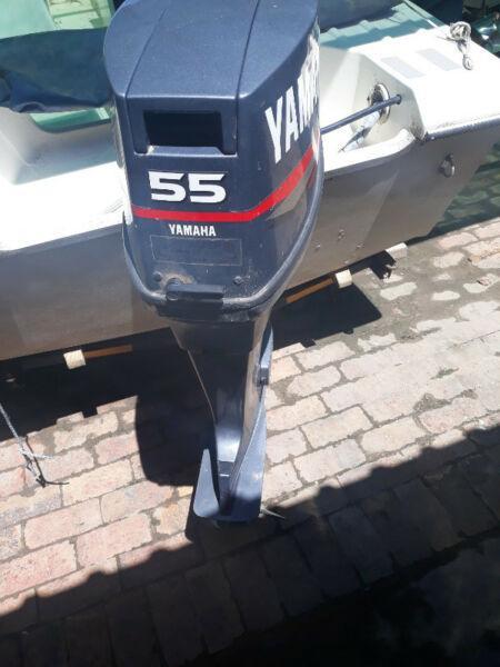 55hp BEDL Yamaha outboard