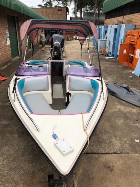 Maimi Sport 19ft boat 115Hp Mercury Opimax