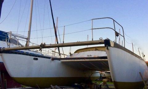 48' Sea Worthy Cat. Ready to be Completed