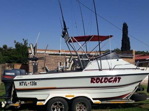 Ace Cat 555Powered by Twin 90HP Yamaha 
