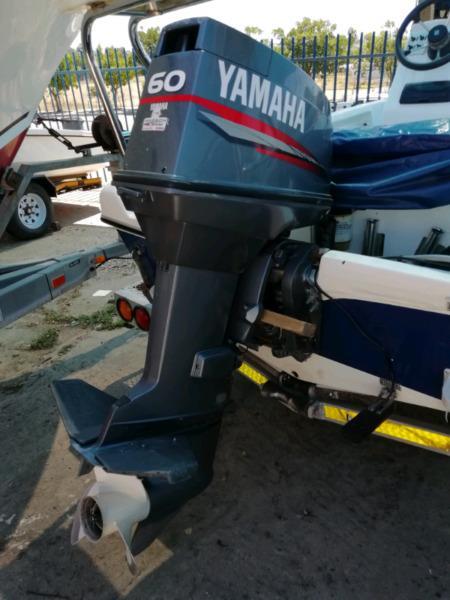 60hp Yamaha Outboard Engine  