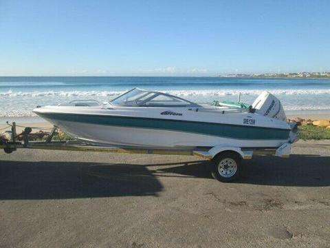Viking Carrera with 150hp Evinrude E-Tec 