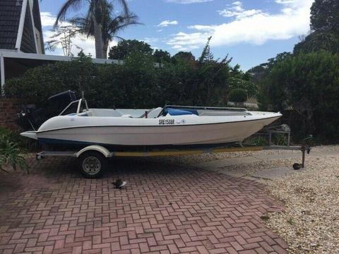 Escape 17 with 1996 Mercury 125hp 2 stroke 