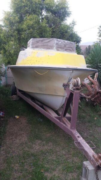 Boat and Trailer to swap for WHY. 