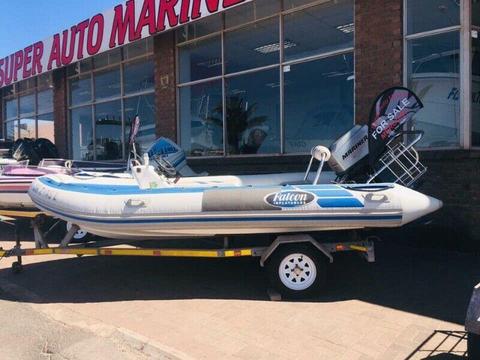 4.5m Falcon SRi with 1 x 60HP Mariner Bigfoot 