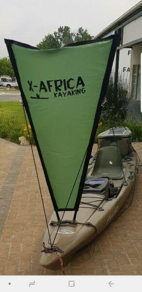 X-Africa Kayak - Canoe Sail System 