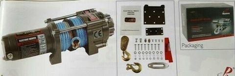 Runva 3500 LB Electric Winch EWP3500A-SR 