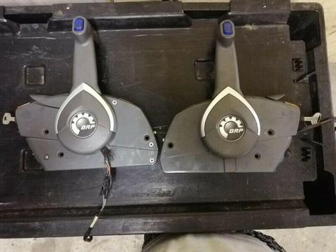 Two Outboard Control Boxes 