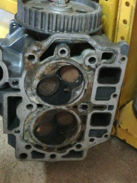 25hp Yamaha 4 Stroke Complete Cylinder Head 
