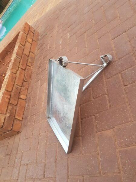 Boat stainless steel barbeque stand with weber 