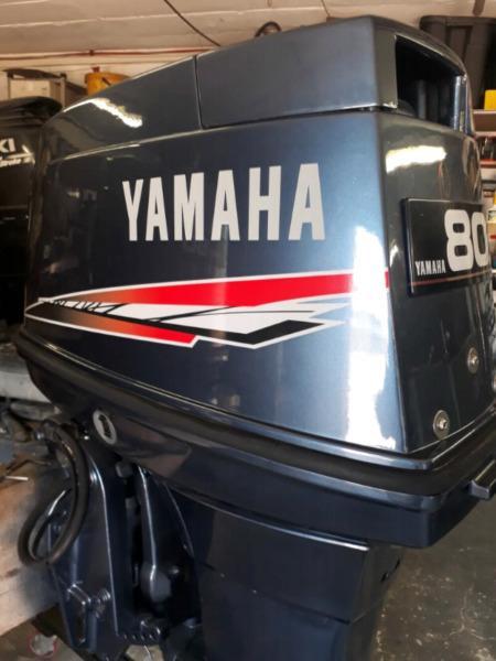 80HP Yamaha x2 