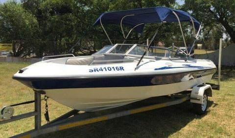 2008 Sunsport 170 Limited with 115 HP Mercury Optimax 