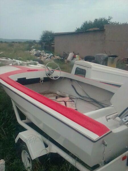 Boat and trailer 