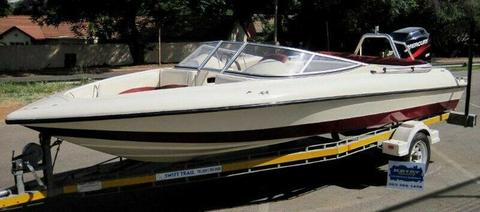 2004 Outrage 180 with 150Hp Mercury EFI. 