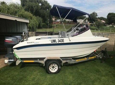 2006 SeaCat 510 - 2 x 60Hp Yamaha Autolube Trim & Tilt motors - Low Hours 
