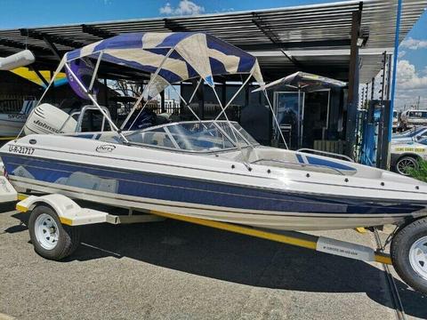 Unity 170, 115Hp Johnson Saltwater Edition 