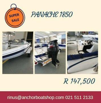 Panache 1850 - ANCHOR BOAT SHOP - SALE 