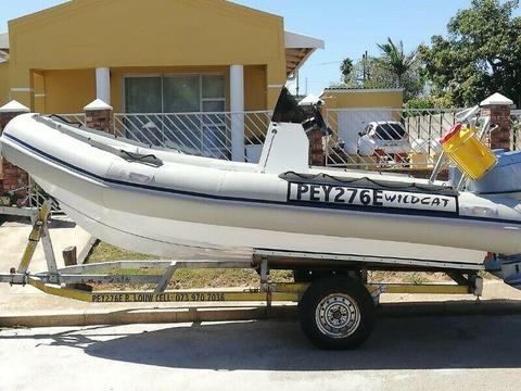 Stingray 5.2m Rubberduck Complete and Gemini 5.5m Rubberduck Project Boat to SWOP 