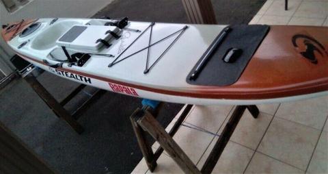 Stealth Fishing Kayak - Wahoo Supalite 