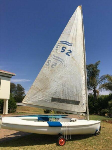 Refurbished Finn dingy for sale 