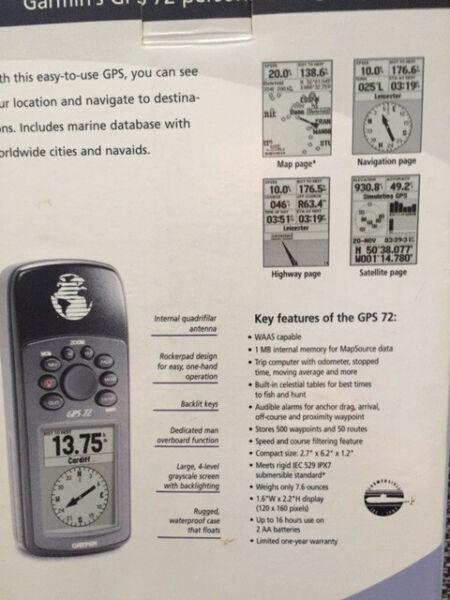 Garmin Marine Pack - GPS 72 