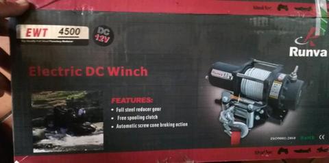 12V electrical winch 