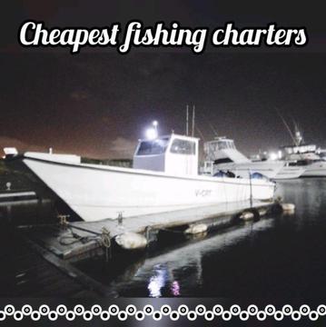 Cheapest fishing charters  