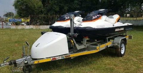 2x 2011 SEADOO GTI 130 with IBR 