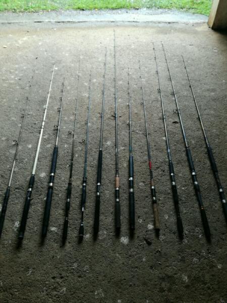 Fishing gear swap or sell-price reduced 