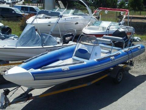 7M Falcon with 200HP Mercury Optimax 