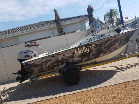 16'6ft Ski Craft Walk Thru(Aquamall)Fully rigged-R79000  