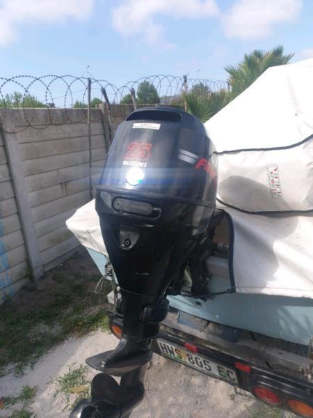 25Hp Suzuki Fourstroke 