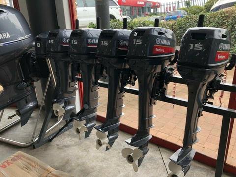 New Yamaha 15 HP 2stroke outboard engines available now! Linex Lifestyle Centre 