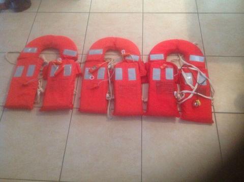 Life jackets for Boats Fishing Watersports Watercraft. Excellent Condition. R350 EACH. 