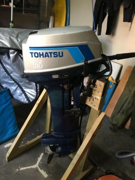 15hp Tohatsu Outboard 