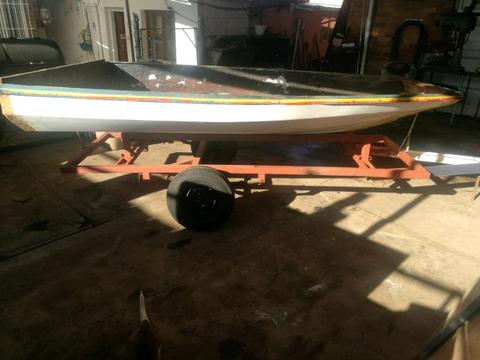 Project boat and trailer 