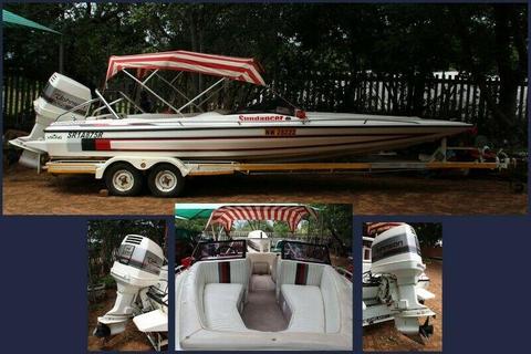 Beautiful Viking 1991 21 feet Boat in excellent condition 