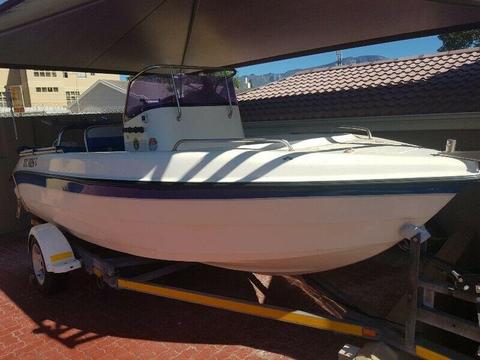 Yamaha 510 EXPLORER with 100 HP Yamaha 4 stroke 