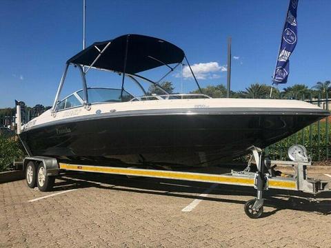 2008 Panache 2255 LX with Yamaha 250 HP 4stroke VMAX SHO Outboard Engine and Wake Tower - Linex 